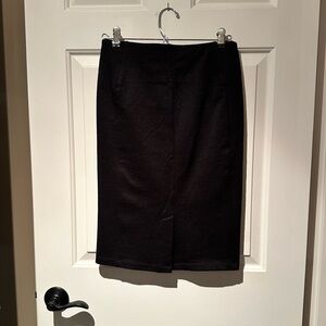 Liverpool Elegant Black Pencil Skirt. Size 2